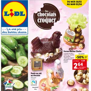 Catalogue Lidl Spécial Pâques 2022