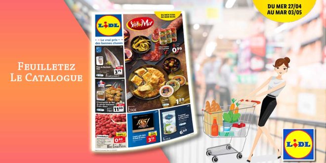 Catalogue Lidl saveurs de l’Orient Du 27 Avril Au 3 Mai 2022 en ligne