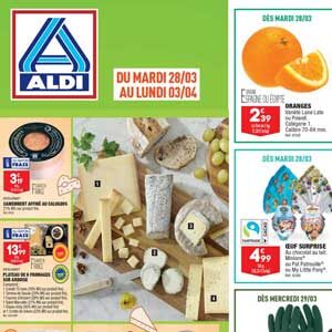 Catalogue Aldi Du 28 Mars Au 3 Avril 2023 en ligne