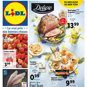 Catalogue Lidl Deluxe du 5 au 11 Avril 2023