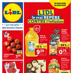 Catalogue Lidl de la semaine du 28 juin au 4 juillet 2023 en ligne
