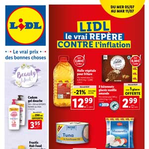 du 5 au 11 Juillet 2023