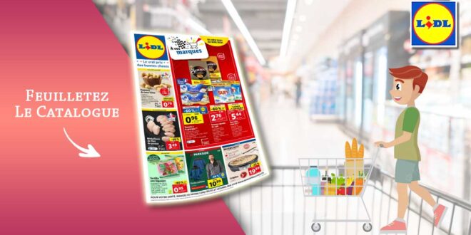 Catalogue Lidl du 24 au 30 Janvier 2024 - À vos marques